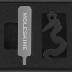 Moleskine Pin Ejderha Yılı, günlükleri ve not defterlerini kişiselleştirmek için ejderha kolye ucu, Ahn Sang Soo tasarımı, Asya koleksiyonu 2024, özel baskı