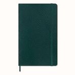Moleskine Precious & Ethical Not Defteri, Hediye Kutusunda, Vegan Cilt, Python Efektli, Cırt Cırtlı Kaplama, Büyük Format 13 x 21 cm, Renk Yeşil