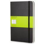 Moleskine QP012 Siyah Düz Cep Boy Sert Kapaklı Defter