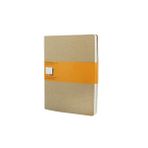 Moleskine QP421 Cahier Bej Kraft Çizgili 3'lü Defter