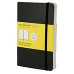 Moleskine QP622 Siyah Kareli Yumuşak Kapaklı Defter