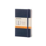 Moleskine Sert Kapak Çizgili Cep Boy 9x14 cm 192 Sayfa Lacivert Defter