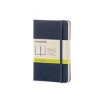 Moleskine Sert Kapak Düz Cep Boy 9x14 cm 192 Sayfa Lacivert Defter