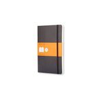 Moleskine Yumuşak Kapak Çizgili L Boy 13x21 cm 192 Sayfa Siyah Defter