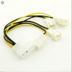 Molex To 4x 3 Pin Fan Güç Çoklayıcı