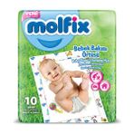 Molfix 10'lu 60x60 CM Bebek Bakım Örtüsü