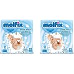 Molfix 20 Adet 60x60 cm Renkli Bebek Bakım Örtüsü