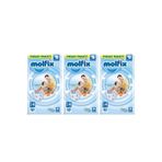 Molfix 4 Beden Maxi Bantlı Bebek Bezi, 7-14 Kg, 60 Adet, 3'lü Paket (180 Adet)