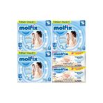 Molfix Bebek Bezi 2 Beden 3-6 kg Mini 240 Adet Aylık Fırsat Paketi + 6 Adet Islak Mendil