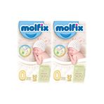 Molfix Bebek Bezi, Beden 0 (0-3 kg), Prematüre, 60 Adet