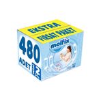 Molfix Bebek Bezi, Beden 2 (3-6 kg), Mini, 480 Adet, Fırsat Paketi