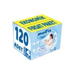 Molfix Bebek Bezi Beden 4 (7-14 kg) Maxi, 124 Adet, Ekonomik Paket