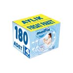 Molfix Bebek Bezi Beden 4, 7-14 kg, Maxi, 180 Adet, Aylık Fırsat Paketi