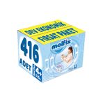 Molfix Bebek Bezi Beden 4+ (9-20 kg) Maxi Plus, 416 Adet, Dev Ekonomik Paket