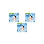 Molfix Bebek Bezi Mini Fırsat Paketi, 3lü Set, 2 Beden, 3-6 Kg, 240 Adet
