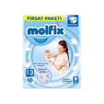 Molfix Bebek Bezi No 3, 4-9 kg, 68 Adet