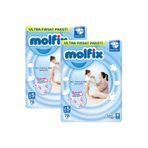 Molfix Bebek Bezi Ultra Fırsat Paketi Junior 5 No 78'li x 2 Adet