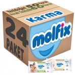 Molfix Ferah Temizlik 12x60 + Yenidoğan 12x50 Karma Set 24 Paket Islak Mendil