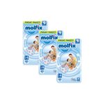 Molfix Fırsat Paketi Maxi Bebek Bezi 4 Numara, 7-14 kg, 60 x 3 (180 Adet)