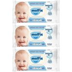 Molfix Hassas Ciltler İzotonik Sulu 3x60 180 Yaprak Islak Mendil