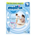 Molfix Junior No:5 Bebek Bezi 7-8 Kg, molfix5x78