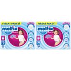 Molfix Külot Bebek Bezi 6 Beden 15+ KG Extra Large 76 Adet Ekonomik Fırsat Pk