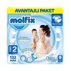 Molfix No:2 Mini 132 Adet Bebek Bezi