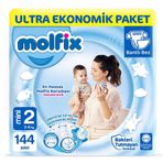 Molfix No:2 Mini 144 Adet Bebek Bezi