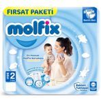 Molfix No:2 Mini 156 Adet Bebek Bezi