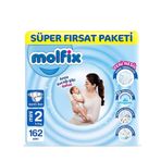 Molfix No:2 Mini 162 Adet Bebek Bezi