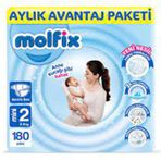 Molfix No:2 Mini 180 Adet Bebek Bezi