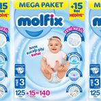 Molfix No:3 Midi 420 Adet Bebek Bezi