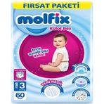 Molfix No:3 Midi 60 Adet Külot Bebek Bezi