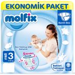 Molfix No:3 Midi Bebek Bezi
