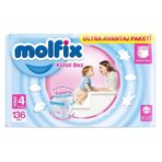 Molfix No:4 Maxi 136 Adet Külot Bebek Bezi