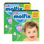 Molfix No:4 Maxi 148 Adet Bebek Bezi