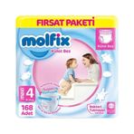 Molfix No:4 Maxi 168 Adet Külot Bebek Bezi
