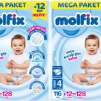 Molfix No:4 Maxi 256 Adet Bebek Bezi