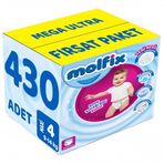 Molfix No:4 Maxi 430 Adet Külot Bebek Bezi