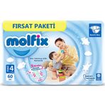 Molfix No:4 Maxi 60 Adet Bebek Bezi