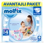 Molfix No:4+ Maxi Plus Bebek Bezi