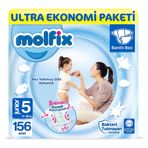 Molfix No:5 Junior 156 Adet Bebek Bezi