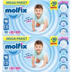 Molfix No:5 Junior 200 Adet Bebek Bezi