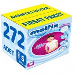 Molfix No:5 Junior 272 Adet Külot Bebek Bezi