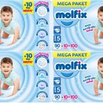 Molfix No:5 Junior 400 Adet Bebek Bezi