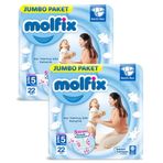 Molfix No:5 Junior 44 Adet Bebek Bezi