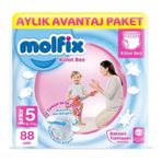 Molfix No:5 Junior 88 Adet Külot Bebek Bezi