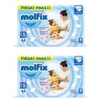 Molfix No:5+ Junior Plus 88 Adet Bebek Bezi