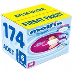 Molfix No:6 XLarge 174 Adet Külot Bebek Bezi