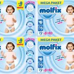 Molfix No:6 XLarge 320 Adet Bebek Bezi